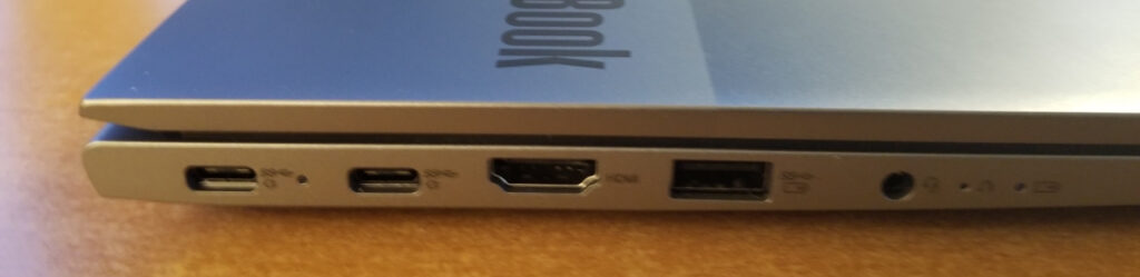 Ports - Lenovo ThinkBook 14 G2 ARE | Ryzen 7 4700U | DDR4 16GB | 512GB NVME | 20VF0032US | 14